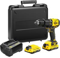 Stanley FatMax Brushless schroefklopboormachine in koffer, 18 V, 2 x 2.0 AH - thumbnail