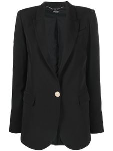 LIU JO blazer boutonné à revers pointus - Noir