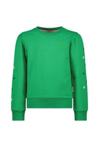 B.Nosy Meisjes sweater - Scottie - Amazon groen