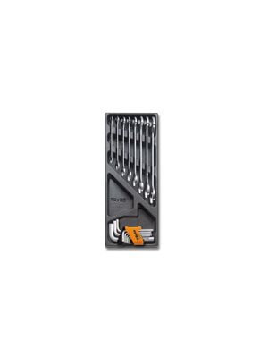Beta Harde voorgevormde inzetbakken met assortiment gereedschap T33 - 024240033