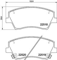 Brake Pad Set, Disc Brake 8db 8DB355039041