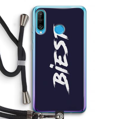 Biest: Huawei P30 Lite Transparant Hoesje met koord
