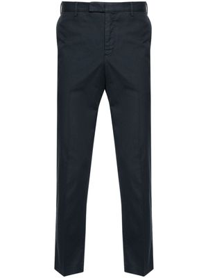 PT Torino pantalon slim à plis marqués - Bleu