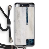 Meet you there: Samsung Galaxy A80 Transparant Hoesje met koord