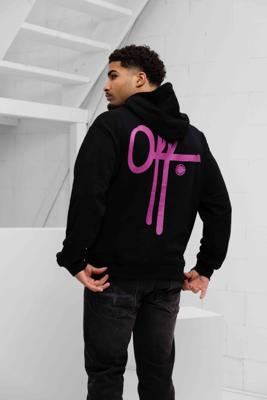 Off The Pitch Full Stop Hoodie Heren Zwart - Maat XXL - Kleur: Zwart | Soccerfanshop