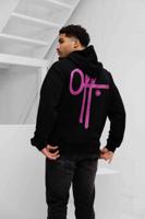 Off The Pitch Full Stop Hoodie Heren Zwart - Maat S - Kleur: Zwart | Soccerfanshop