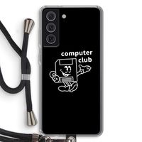 Floppyhead: Samsung Galaxy S21 FE Transparant Hoesje met koord