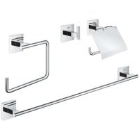 4-in-1 accessoireset - GROHE - 41115000 - Chroom - Metaal - Douche