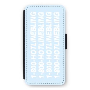 Hotline bling blue: iPhone 12 Pro Max Flip Hoesje