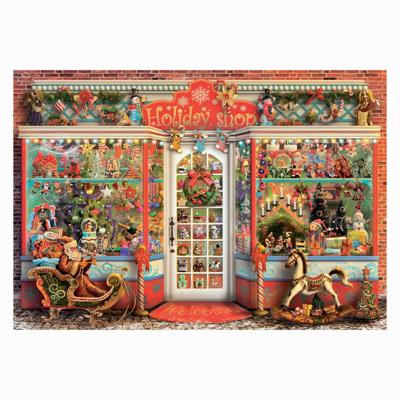 Clementoni legpuzzel kerstwinkel - 500st.