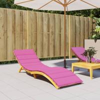 VidaXL Ligbedkussen oxford stof roze