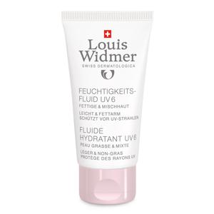 Louis Widmer Hydraterende Fluide UV6 Zonder Parfum 50ml