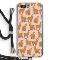 Alpacas: Honor 10 Transparant Hoesje met koord