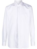 Xacus chemise en coton à manches longues - Blanc - thumbnail