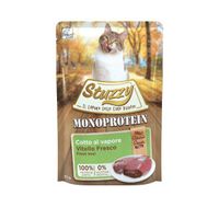 Stuzzy Cat Grain Free Monoprotein kalf nat kattenvoer 85 gram 4 dozen (80 x 85 g)