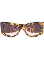 Casablanca lunettes de soleil The Magazine - Jaune
