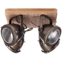 Brilliant Landelijke opbouwspotCarmen Wood 4-lichts - 72035/84
