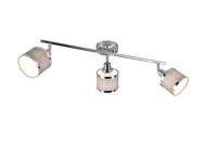 Trio Design opbouwspotArosa nikkel 3-lichts - 812100306
