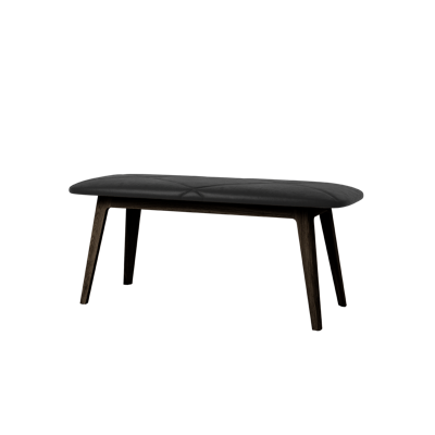 Nordic Bench - Dark Stained Oak