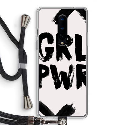 Girl Power #2: OnePlus 8 Transparant Hoesje met koord