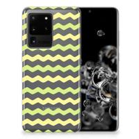 Samsung Galaxy S20 Ultra | TPU bumper | Waves Yellow