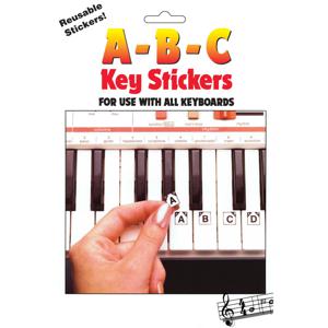 Hal Leonard ABC toetsen stickers