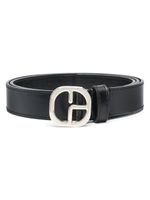 Claudie Pierlot logo-buckle leather belt - Noir - thumbnail