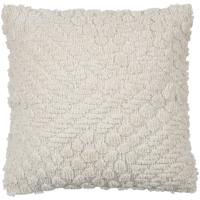 Leen Bakker - Sierkussen Damian - 45x45 Cm - Polyester - Crème