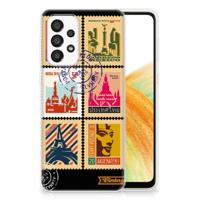 Samsung Galaxy A33 5G | Silliconen Back Cover | Postzegels