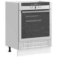 Ovenkast "Porto" bewerkt hout grijs sonoma eiken Ovenkast "Porto" bewerkt hout grijs sonoma eiken