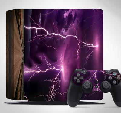 Bliksem PS4 sticker