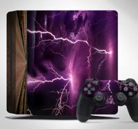 Bliksem PS4 sticker Bliksem PS4 sticker