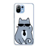 Cool cat: Xiaomi Mi 11 Lite Transparant Hoesje