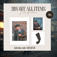 Maatpak Voor Heren | 3-delig Pak | Donkergroen Tattersall | Aberama Gold | Peaky Blinders | Peaky Blinders