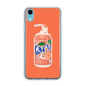 S(peach)less: iPhone XR Transparant Hoesje
