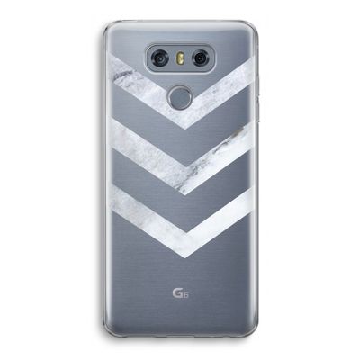 Marmeren pijlen: LG G6 Transparant Hoesje