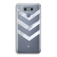 Marmeren pijlen: LG G6 Transparant Hoesje