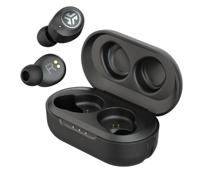 JLab IEUEBJBANCRBLK82 hoofdtelefoon/headset Hoofdtelefoons True Wireless Stereo (TWS) In-ear Oproepen/muziek Bluetooth Zwart