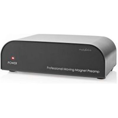 Voorversterker | Input: 1x RCA | Output: 1x RCA | Phono / Platenspeler | Automatisch | Zwart