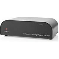 Voorversterker | Input: 1x RCA | Output: 1x RCA | Phono / Platenspeler | Automatisch | Zwart