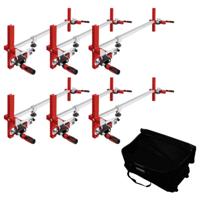 Bessey TU-TRAGE-A Deurhoudermontageset Spanbreedte (max.):1010 mm