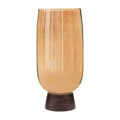 Rivièra Maison - Windlicht Gekleurd Glas - Bruin