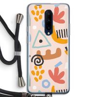 Abstract: OnePlus 7 Pro Transparant Hoesje met koord