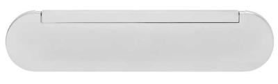 Intersteel Tochtklep chroom mat