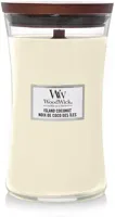 WoodWick large candle island coconut