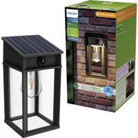 Philips LED Geri 929004632601 Wandlamp op zonne-energie met bewegingsmelder LED 3.2 W Zwart Philips LED Geri 929004632601 Wandlamp op zonne-energie met bewegingsmelder LED 3.2 W Zwart