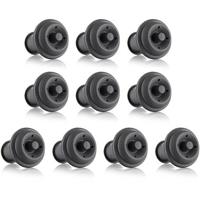 Vacu Vin Vacuum Wine Stopper Grey (10 pcs), Bag