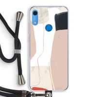 Lava: Huawei Y6s Transparant Hoesje met koord