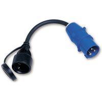 CEE-adapter 230 volt 3 pins contra   -