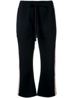 Haculla Modern love cropped track trousers - Noir - thumbnail